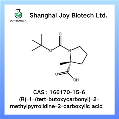 (R)-1-(terc-butoksikarbonil)-2-metilpirolidīn-2-karbonskābe CAS Nr. 166170-15-6