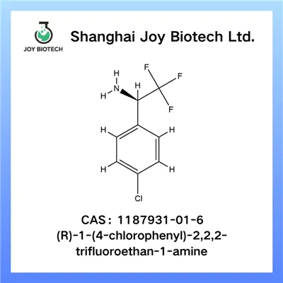 (R)-1-(4-hlorfenil)-2,2,2-trifluoretān-1-amīns CAS Nr. 1187931-01-6