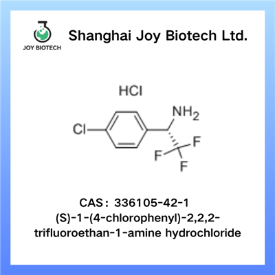 (S)-1-(4-hlorfenil)-2,2,2-trifluoretān-1-amīna hidrohlorīds CAS Nr. 336105-42-1